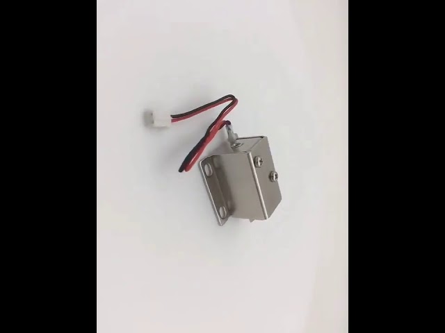 Trung Quốc 0626-2A DC 12V 24V Khóa điện từ tủ điện Micro Push Pull với Chức năng ghi đè để bán