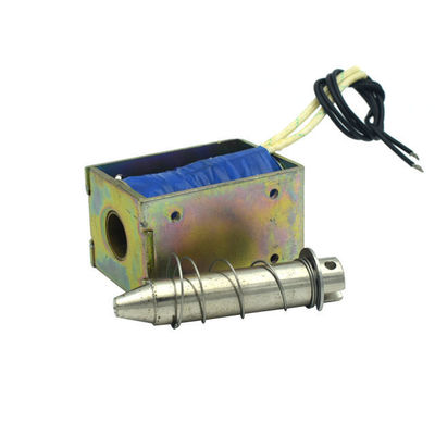 U1668 Mini Frame Solenoid Dc 20mm Stroke 45N Dc 12v 24v Đẩy Solenoid