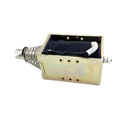 1U578 DC 12V 24V Solenoid tuyến tính khung mở mạnh mẽ kiểu đẩy kéo với hành trình 10mm