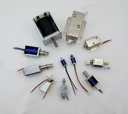 OEM/ODM chấp nhận DC Power Solenoid 0415-2 5V 6V 12V 24V 3mm Stroke Mini Push Pull Electromagnet