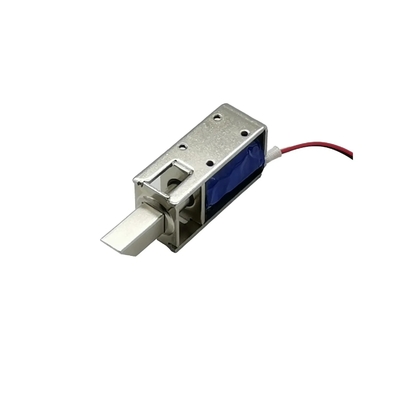 U1054-1D-B Khóa cửa solenoid cho tủ lưu trữ hành trình 10mm Lớp cách điện B Mạ điện