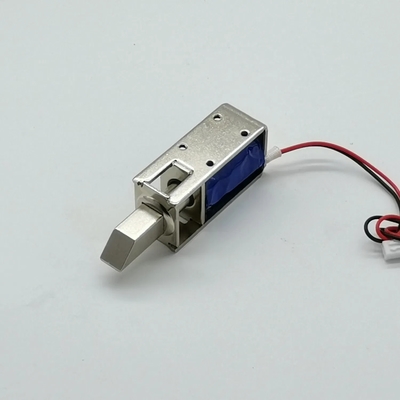 U1054-1D-B Khóa cửa solenoid cho tủ lưu trữ hành trình 10mm Lớp cách điện B Mạ điện