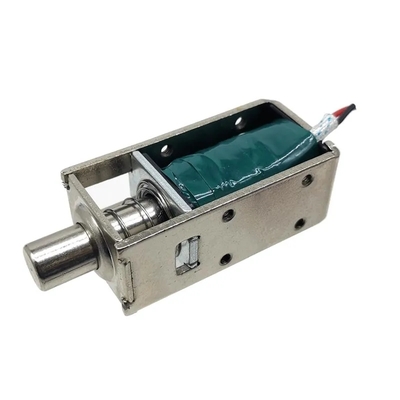 1054-4b DC 12/24 Volt Khóa bình thường Mini Push Pull Solenoid khóa cho tủ