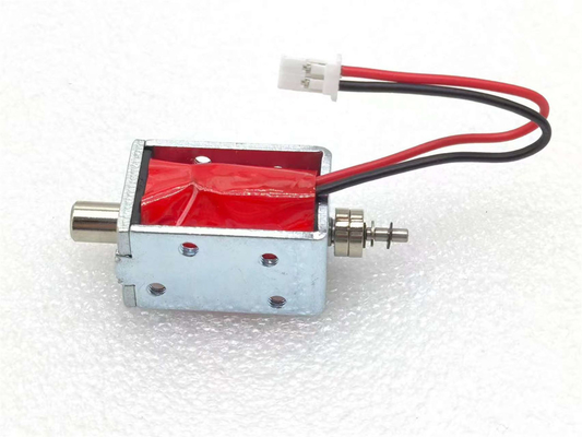 U0629 Khung Mở và Nam Châm Nhỏ 24V DC Piston Điện Từ Kéo Đẩy Hành Trình Tuyến Tính Kích Thước Nhỏ