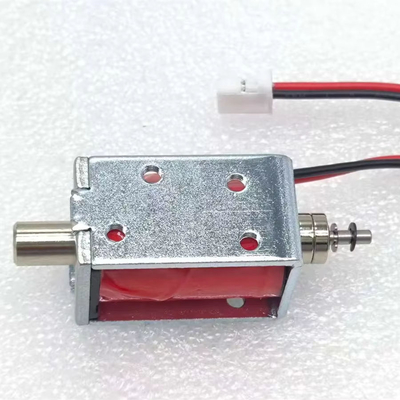 U0629 Khung Mở và Nam Châm Nhỏ 24V DC Piston Điện Từ Kéo Đẩy Hành Trình Tuyến Tính Kích Thước Nhỏ