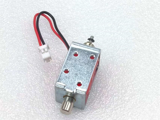 U0629 Khung Mở và Nam Châm Nhỏ 24V DC Piston Điện Từ Kéo Đẩy Hành Trình Tuyến Tính Kích Thước Nhỏ