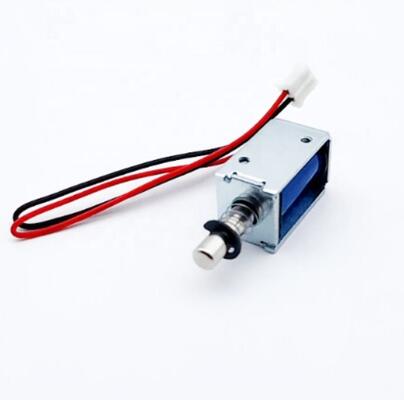 U1253 Khung mở Solenoid 12mm Hành trình dài Solenoid đẩy kéo
