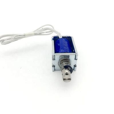 U1253 Khung mở Solenoid 12mm Hành trình dài Solenoid đẩy kéo